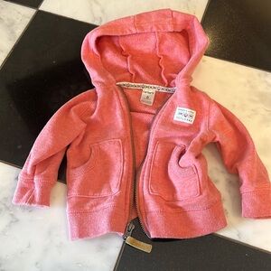 Carter's Coral Kids Hoodie